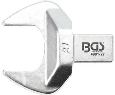 Bgs Technic Veržliaraktis įstatomas plokščias | atviras tipas | 27 mm (6901-27)