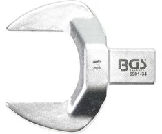 Bgs Technic Veržliaraktis įstatomas plokščias | atviras tipas | 34 mm (6901-34)