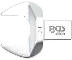 Bgs Technic Veržliaraktis įstatomas plokščias | atviras tipas | 24 mm (6901-24)