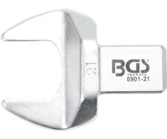 Bgs Technic Veržliaraktis įstatomas plokščias | atviras tipas | 21 mm (6901-21)