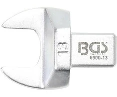 Bgs Technic Veržliaraktis įstatomas plokščias | atviras tipas | 13 mm (6900-13)