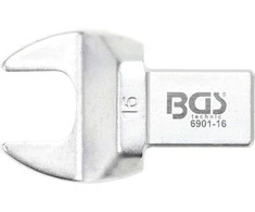 Bgs Technic Veržliaraktis įstatomas plokščias | atviras tipas | 16 mm (6901-16)