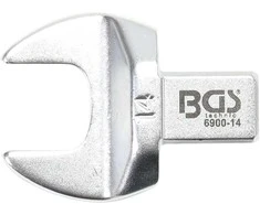 Bgs Technic Veržliaraktis įstatomas plokščias | atviras tipas | 14 mm (6900-14)