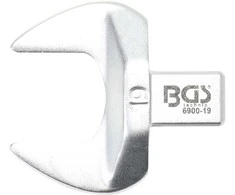 Bgs Technic Veržliaraktis įstatomas plokščias | atviras tipas | 19 mm (6900-19)