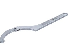 Bgs Technic Veržliaraktis užmetamas reguliuojamas | su antgaliu | 120 - 180 mm (74231)
