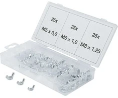 Veržlių peteliškių rinkinys 75vnt BGS TechnicVokietija