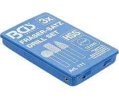 Bgs Technic Volframo karbido deimantinių frezų rinkinys | 3 vnt. (111)