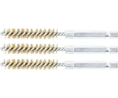 Bgs Technic Žalvariniai šepečiai vamzdeliams | 9 mm | 6,3 mm (1/4") | 3 vnt. (3078-9-M)