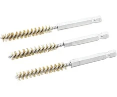 Bgs Technic Žalvariniai šepečiai vamzdeliams | 8 mm | 6,3 mm (1/4") | 3 vnt. (3078-8-M)