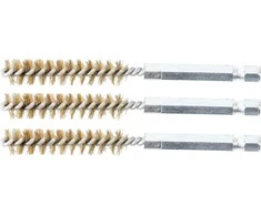 Bgs Technic Žalvariniai šepečiai vamzdeliams | 10 mm | 6,3 mm (1/4") | 3 vnt. (3078-10-M)