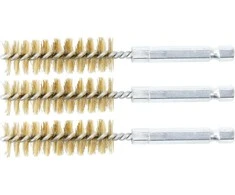 Bgs Technic Žalvariniai šepečiai vamzdeliams | 15 mm | 6,3 mm (1/4") | 3 vnt. (3078-15-M)