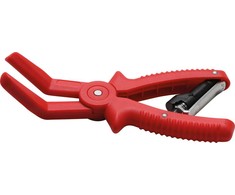 Bgs Technic Žarnų užspaudimo replės lenktos su fiksavimo mechanizmu | 220 mm (9274)
