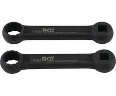 Bgs Technic Žiedinių raktų rinkinys variklio tvirtinimui | Mercedes-Benz | 2 vnt. (9524)