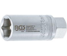 Bgs Technic Žvakinė galvutė šešiakampė | 12,5 mm (1/2") | 18 mm (2402)
