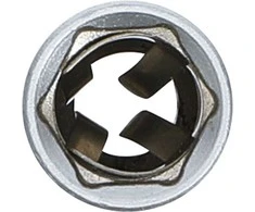 Bgs Technic Žvakinė galvutė šešiakampė | 12,5 mm (1/2") | 16 mm (2401)