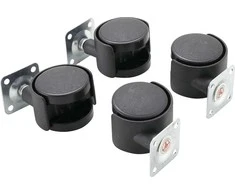 Bgs Technic Dvigubi pasukami ratukai | Ø 40 mm | 4 vnt. (80332)