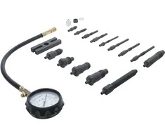 Bgs Technic Dyzelinis kompresijos matuoklis su adapteriais (62660)