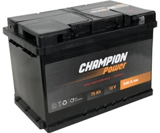 Amega Energy Box Akumuliatorius Champion Power | 12V 75Ah 640A EN (ACP75R)