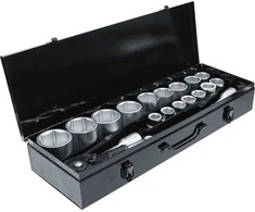 Bgs Technic Galvučių ir rakto komplektas | 20 mm (3/4") | 19-50 mm | 20 vnt. (15113)
