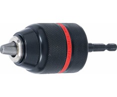 Grąžtas Bgs Technic Greito užspaudimo griebtuvas | metalinė versija | 6,3 mm (1/4") antgalis x 20 UNF | 1.5 - 13 mm (74470)