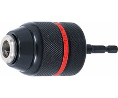Grąžtas Bgs Technic Greito užspaudimo griebtuvas | metalinė versija | 6,3 mm (1/4") antgalis x 20 UNF | 1.5 - 13 mm (74470)
