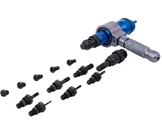 Grąžtas Bgs Technic Metalinis kniedinių veržlių ir kniedžių antgalis gręžtuvui | M3–M12 (74690)