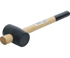 Bgs Technic Guminis plaktukas | Galvos skersmuo 55 mm | 250 g (1860)