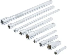 Bgs Technic Ilgintuvų rinkinys | šarnyriniai | 6.3 mm (1/4") / 10 mm (3/8") / 12,5 mm (1/2") | 9 vnt. (6113)