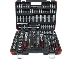 Grąžtas Bgs Technic Įrankių rinkinys | 6.3 mm (1/4") / 10 mm (3/8") / 12,5 mm (1/2") | 172 vnt. (2283)