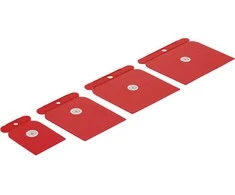 Bgs Technic Japoniškos glaistyklės | plastikinės | 50/80/100/120 mm | 4 vnt. (1634)