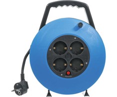 Bgs Technic Kabelinė ritė 10 m | 3 x 1.5 mm² | 4 lizdai | IP 20 | 3000 W (3363)