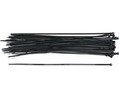 Bgs Technic Kabelių jungčių asortimentas | juodi | 4,5 x 350 mm | 50 vnt. (80877)