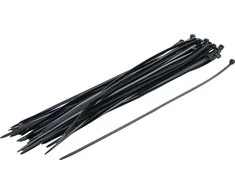 Bgs Technic Kabelių jungčių asortimentas | juodi | 4,5 x 350 mm | 50 vnt. (80877)