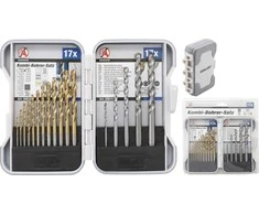 Grąžtas Bgs Technic Kombinuotų grąžtų rinkinys | 1,5 - 10 mm | 17 vnt. (50818)