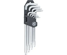 Bgs Technic L tipo raktų rinkinys | ilgi | T-Star (Torx) T10-T50 | 9 vnt. (816)