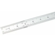 Bgs Technic Liniuotė plieninė | lanksti | nerūdijantis plienas | 0,5 m (50889)