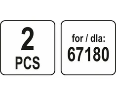 Toya Sa Poland Mikropluoštas turbo šluotai 67180 - 2 vnt (67181)