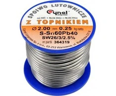 Toya Sa Poland Lydmetalio viela Ø 2,00mm. 250g su fliusu (76819)