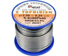 Toya Sa Poland Lydmetalio viela Ø 2,50mm. 250g su fliusu (76823)
