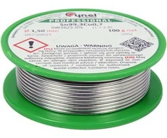 Toya Sa Poland Lydmetalis be švino | Ø 1.5 mm | 100g (76854)