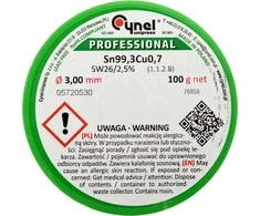 Toya Sa Poland Lydmetalis be švino | Ø 3.0 mm | 100g (76859)