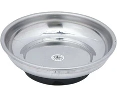 Bgs Technic Magnetinė lėkštelė | Nerūdijantis plienas | Ø 100 mm (67801)