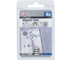 Bgs Technic Magnetų rinkinys | ypač stiprūs | Ø 12 mm | 4 vnt. (79909)
