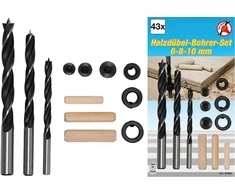 Grąžtas Bgs Technic Mediniai kaiščiai / grąžtai | 6 - 10 mm | 43 vnt. (50405)