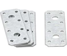 Bgs Technic Plieninė plokštelė sujungimui | 100 x 35 x 2,5 mm | 4 vnt. (80784)