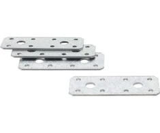 Bgs Technic Plieninė plokštelė sujungimui | 100 x 35 x 2,5 mm | 4 vnt. (80784)