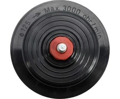 Toya Sa Poland Padas su velcro su fiksuojamu šarnyriniu kampu | 125 mm (08300)