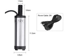 Geko Pompa dyzeliui siaura | Ø 38 mm | 12V (TA-38C)