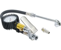 Bgs Technic Pripūtimo pistoletas su manometru | 0 - 15 bar (55412)