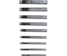 Bgs Technic Skylių išmušėjų komplektas | 2,5-10 mm | 9 vnt. (50619)